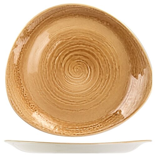 фото Тарелка мелкая «скейп охра», 30,5 см., бежевый, фарфор, 1431 x0061, steelite