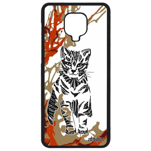 фото Защитный чехол на телефон // xiaomi redmi note 9s // "кот" котенок стиль, utaupia, цветной