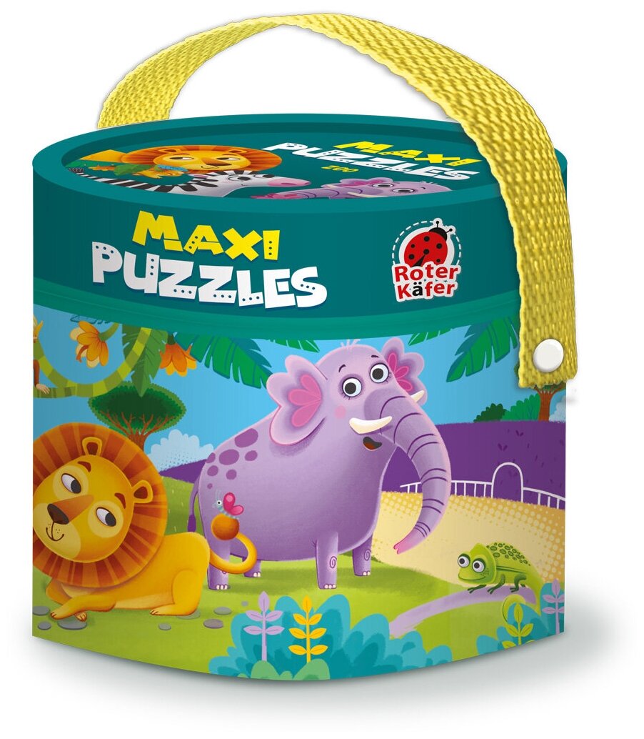 MAXI пазлы 2в1 в тубусе Ферма Зоопарк Единороги / Maxi puzzles in tube 2in1 - Farm . Zoo . Unicorns