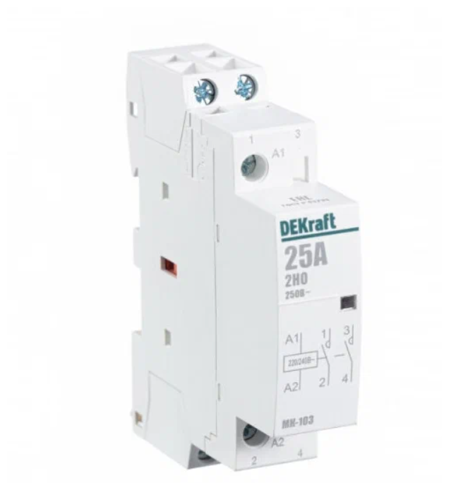 Контактор модульный 2Р 25А 2НО МК-103 Schneider Electric