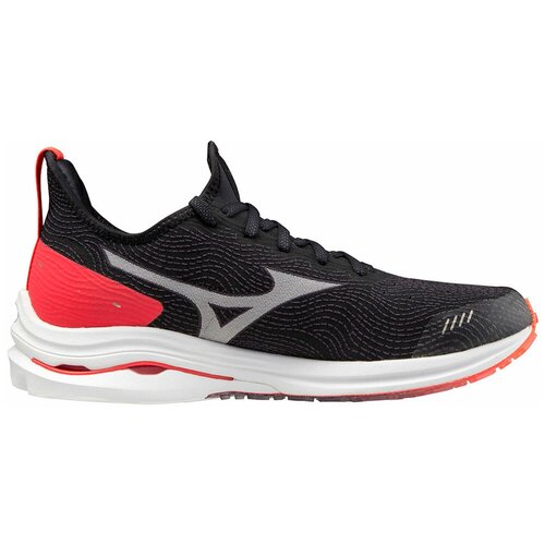 фото Беговые кроссовки mizuno wave rider neo (w) черный/белый/красный (uk:6)