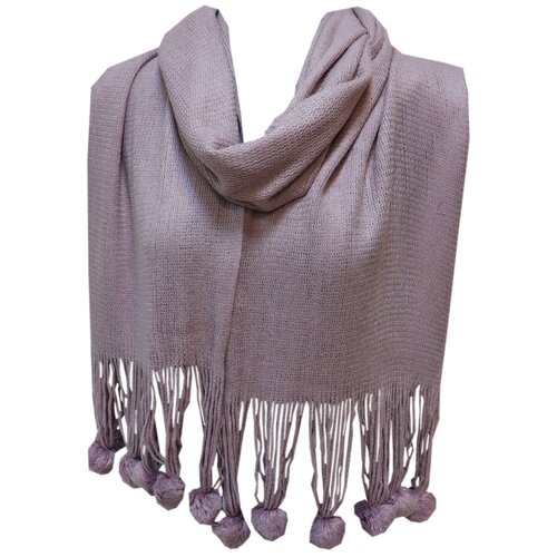 фото Шарф crystel eden,190х30 см, розовый