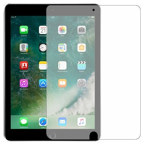 Apple iPad 9.7 (2017) защитный экран Гидрогель Прозрачный (Силикон) 1 штука