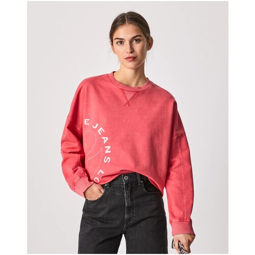 фото Пуловер для женщин, pepe jeans london, модель: pl581201, цвет: красный, размер: l