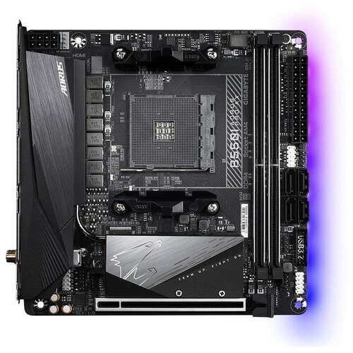 Материнская плата GigaByte B550I Aorus Pro AX 3169900₽