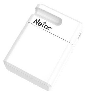 Флеш-диск 32 GB NETAC U116, USB 2.0, белый, NT03U116N-032G-20WH