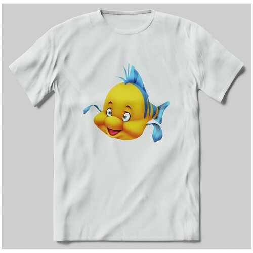 фото Футболка с принтом мультфильм русалочка 12 brut-shop