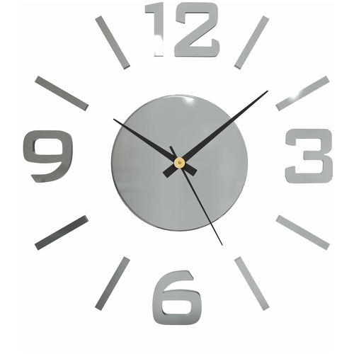 Часы настенные кварцевые Kleber KLE-CL206 хром 35 см