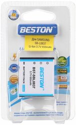 Аккумулятор для фотоаппарата SAMSUNG BESTON BST-SB-L0837, 3.7 В, 650 мАч