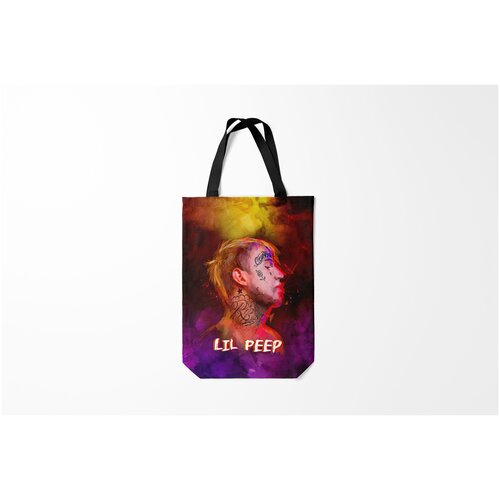 фото Сумка-шоппер / 31х42 см / rap / lil peep art burnettie