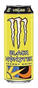 Энергетический напиток Black Monster Energy The Doctor 449 мл х 12 банок - фотография № 4