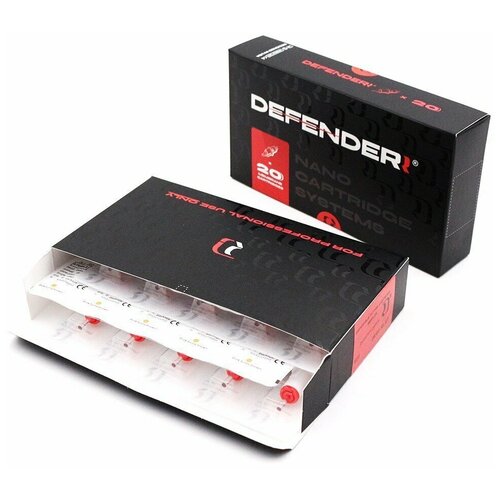 Катриджи для перманентного макияжа DEFENDER 35/01 RLLT (20 шт)