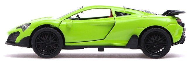 Автоград Машина металлическая «Купе», инерция, открываются двери, багажник, цвет зеленый 7188621