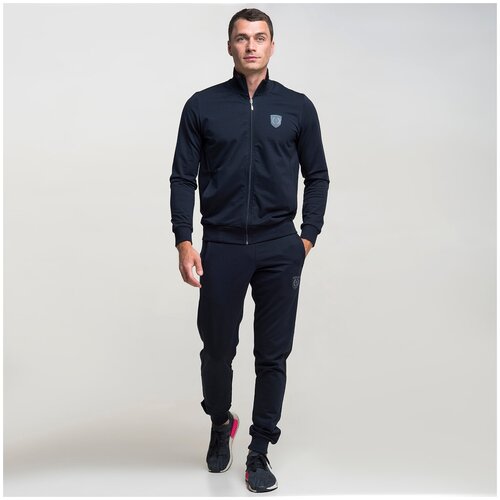 фото Спортивные мужские брюки джоггеры, размер 56, темно-синие argo classic