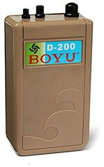 Компрессор на батарейках Boyu D-200, 120л/час, 0,5 Вт