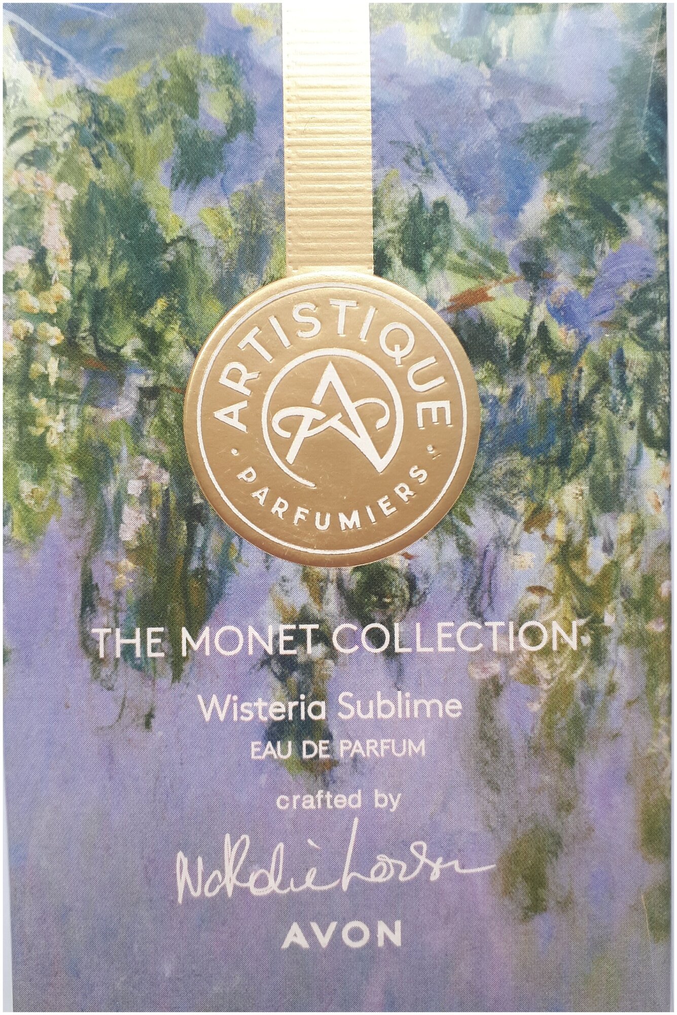 Туалетная вода Artistique AVON, The moment Collection, Wisteria Sublime, для неё, 50 мл. Авторский аромат. Limited edition.