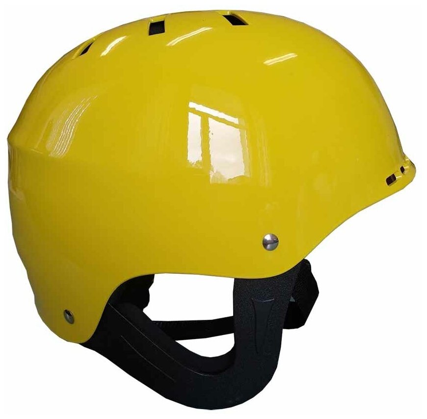 Шлем (каска) для каякинга, водного туризма RST "Экстрим", Желтый, М