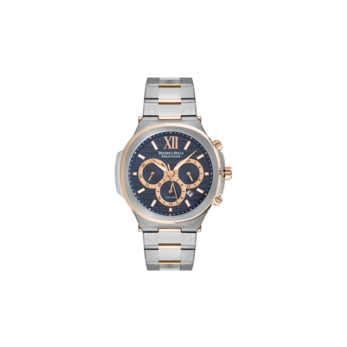 beverly hills polo club men s multi function dark blue dial watch bp3216x 590 Наручные часы Beverly Hills Polo Club