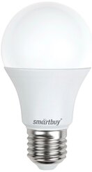 Лампа светодиодная SmartBuy SBL E27, A60, 15Вт, 4000K