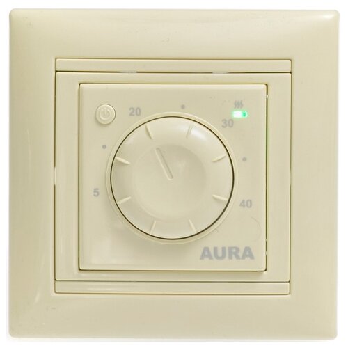 терморегулятор aura takto 1604 green pastel нежный бирюзовый Терморегулятор AURA LTC 030 кремовый термопласт