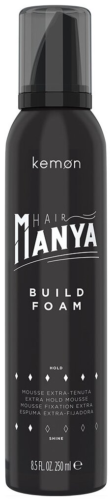 Мусс для волос Kemon Hair Manya Build Foam, 250 мл