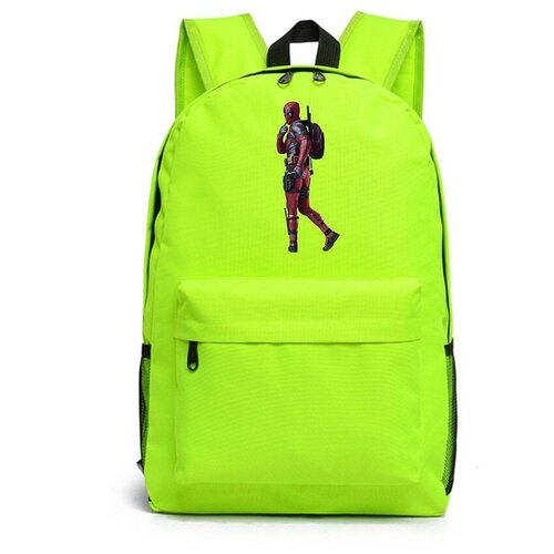 Рюкзак Дедпул (Deadpool) зеленый №1 рюкзак дедпул deadpool оранжевый 1