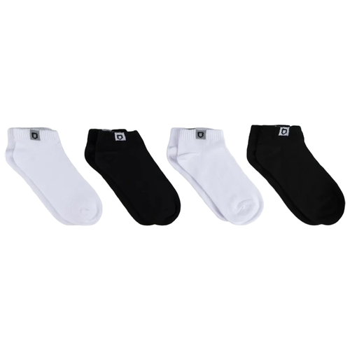 Носки детские носки 23-26 kids socks (4 пары 2бел + 2черн)