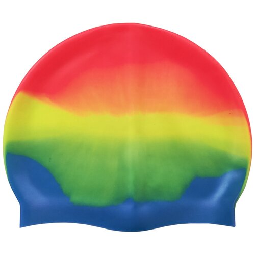 фото B31518-7 шапочка для плавания силиконовая (оранж/желт/зел/голубой) smart athletics