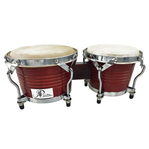 Бонго AP Percussion CX-D121B-RW металлофон ap percussion tl25s разноцветный