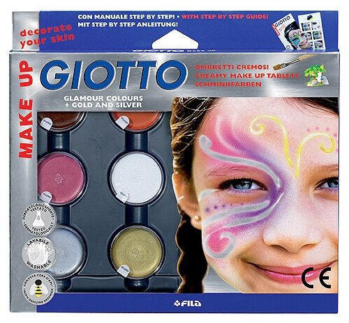 Giotto Набор для грима "Make Up" Glamour 6цв sela