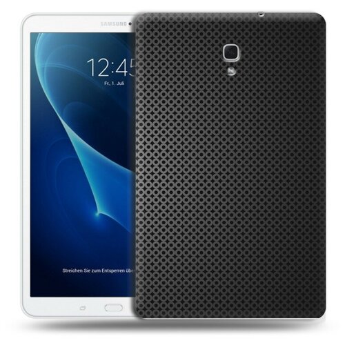 фото Дизайнерский силиконовый чехол для samsung galaxy tab a 10.5 металл 100gadgets