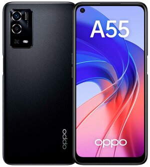 Смартфон OPPO A55 4/128 ГБ Global, 2 SIM, черный