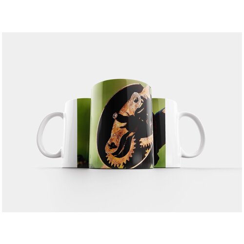 фото Кружка "велосипедный звонок, ржавчина, трэш метал" 320 мл lotsprints