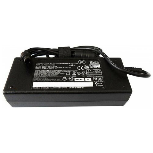 Блок питания для ноутбука Toshiba 15V 6A 90W 6.3x3.0mm (PA-1900-04 PA3516E-MC3), HC/OEM блок питания для ноутбука toshiba 19v 4 74a 90w 5 5x2 5mm pa 1900 04 pa3516e mc3 без сетевого кабеля oem