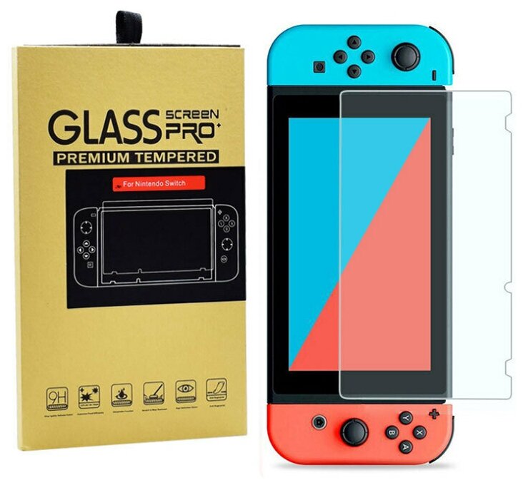 Защитное стекло Glass Screen PRO+ Premium Tempered Switch (2шт)