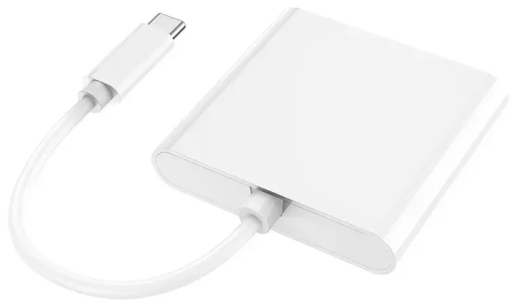 Адаптер Type-C на USB 30 HDMI Type-C для MacBook Pro Air iMac с возможностью зарядки