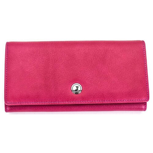 фото Большой женский кожаный кошелек sergio valentini св 8142-002 розовый