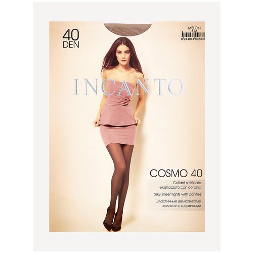Колготки Incanto Cosmo, 40 den, размер 4, коричневый колготки на девочку 40 den колготки капроновые детские
