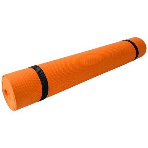 B32214 Коврик для йоги ЭВА 173х61х0,4 см (оранжевый)