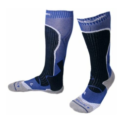 фото Носки accapi ski ergonomic 975, чёрный, синий, 21-23 (размер обуви 34-36)