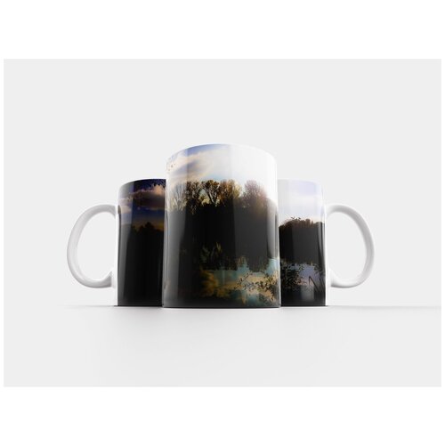 фото Кружка "пейзаж, озеро, природа" 320 мл lotsprints