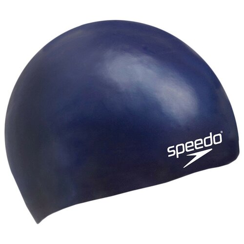 фото Шапочка для плавания детская "speedo plain moulded silicone cap jr", арт.8-8-709900011, синий