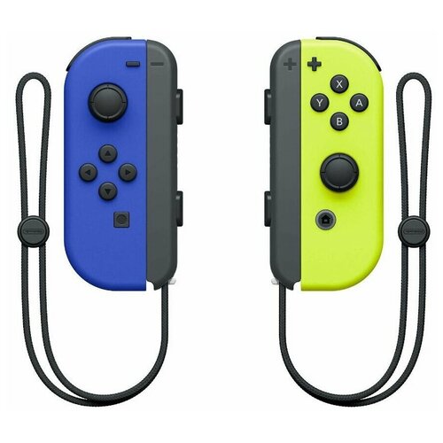 фото Геймпад nintendo switch joy-con controllers duo, синий/желтый