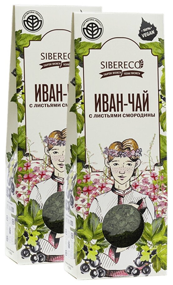 Иван-чай крупногранулированный со смородиной Sibereco дойпак 30г