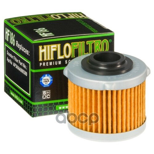 Фильтр Масляный Hiflofiltro Hf186 Hiflo filtro арт. HF186