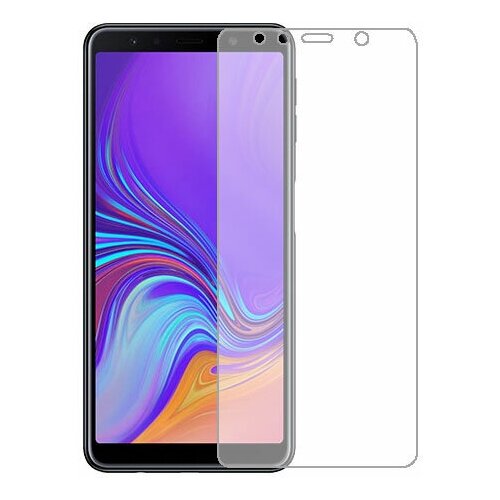 Samsung Galaxy A7 (2018) защитный экран Гидрогель Прозрачный (Силикон) 1 штука samsung galaxy tab a 8 0 2018 защитный экран гидрогель прозрачный силикон 1 штука
