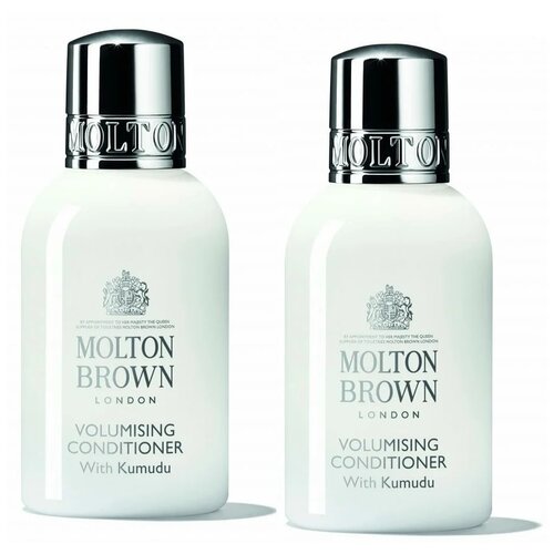 набор molton brown with kumudu шампунь и кондиционер по 50 мл подарок девочке женщине девушке Molton Brown кондиционер для волос Volumising Conditioner With Kumudu, 50 мл, 2 шт.