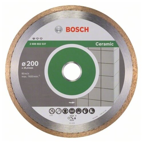 Алмазный диск Bosch Standard for Ceramic 200-25,4 (2608602537) керамическая плитка navarti dc agora noce 50x25