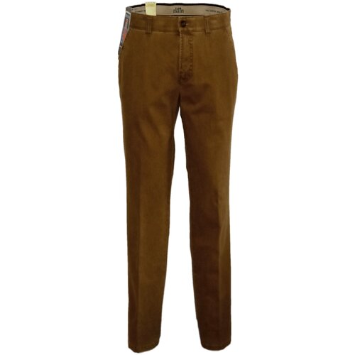 фото Брюки club of comfort, размер 50, коричневый