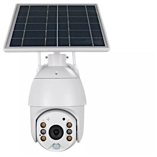 link solar y4m wifi уличная wi fi ip камера с солнечной батареей камера уличная солнечных батарей камера с солнечной батар в подарочной упаковке Уличная поворотная Wi-Fi камера Link SoIar S-11 WiFi (I38232S11) с солнечной батареей - Wi-Fi камера на солнечных батареях, видеокамера с солнечной